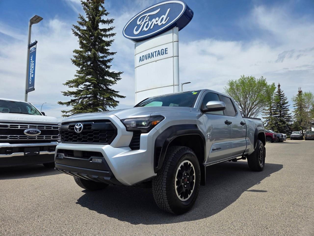 <p>This 2024 Toyota Tacoma Double Cab 4×4 stands out with low mileage and proven capability. Confident four-wheel drive, a comfortable crew cab, and modern features like heated seats and remote start make it easy to drive every day.</p>
