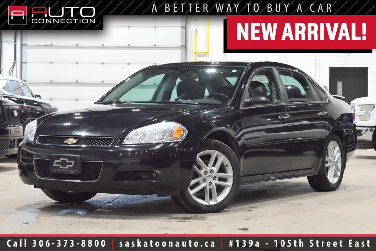 Used 2013 Chevrolet Impala LTZ - LOW KMS - SUNROOF - LEATHER - BOSE AUDIO for sale in Saskatoon, SK