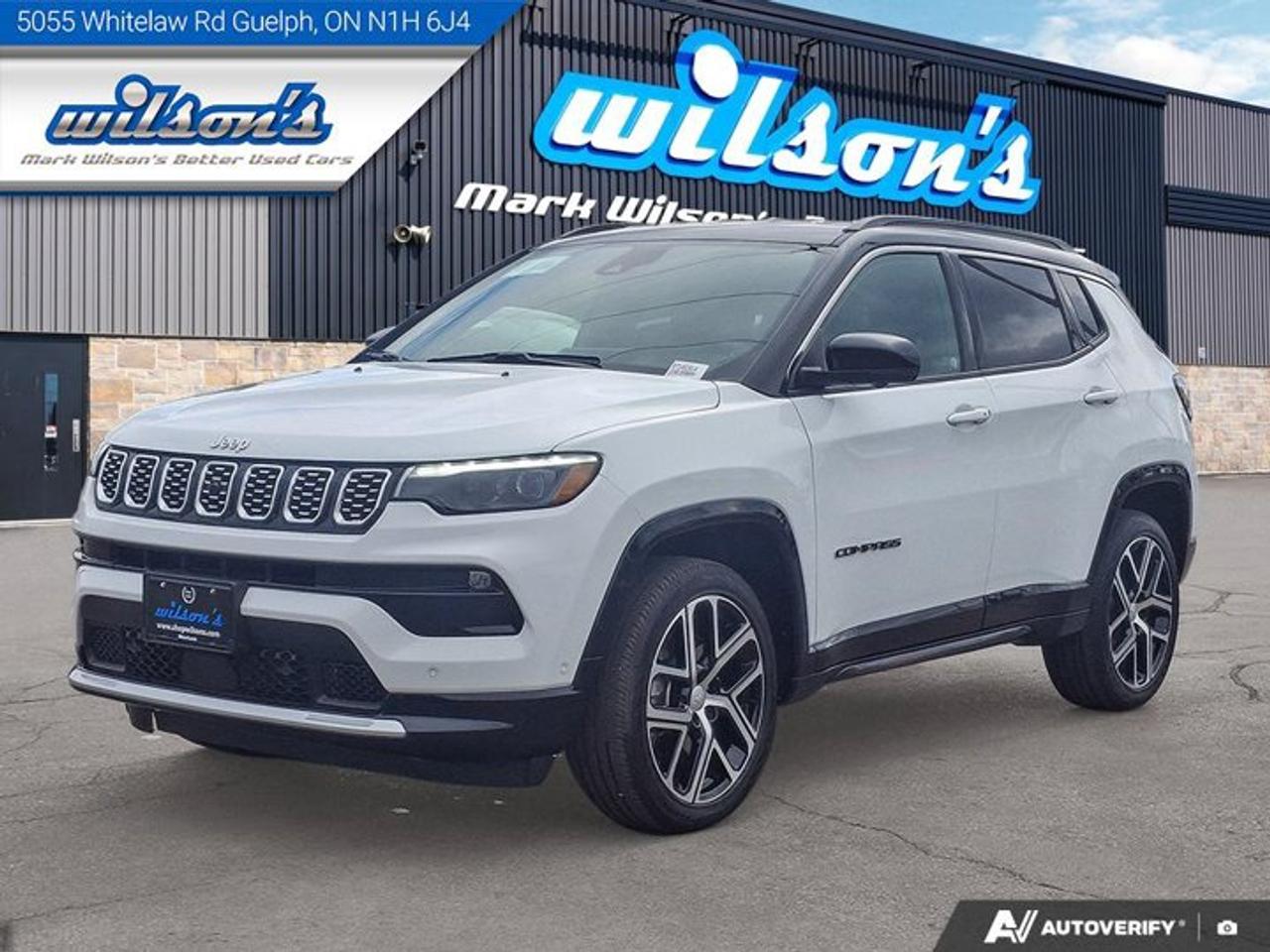2024 Jeep Compass Limited 4x4 | Leather | Heated Seats + Steering | Cooled Seats | Adaptive Cruise | and More ! Photo