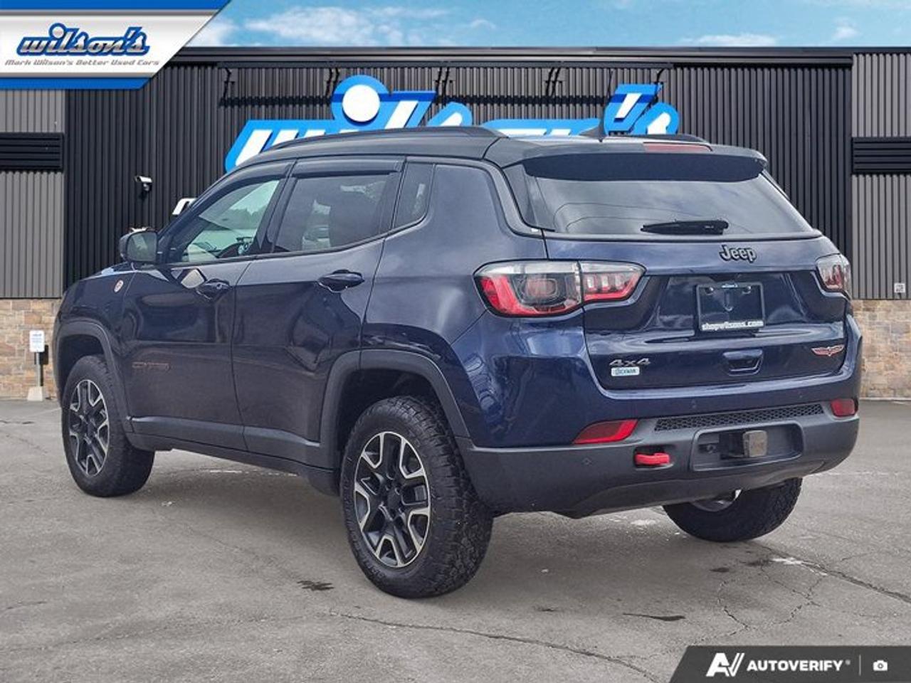 2021 Jeep Compass Trailhawk 4X4 | Sunroof | Nav | Tow Pkg | Adaptive Cruise | FCW | Alpine Audio | and More ! Photo