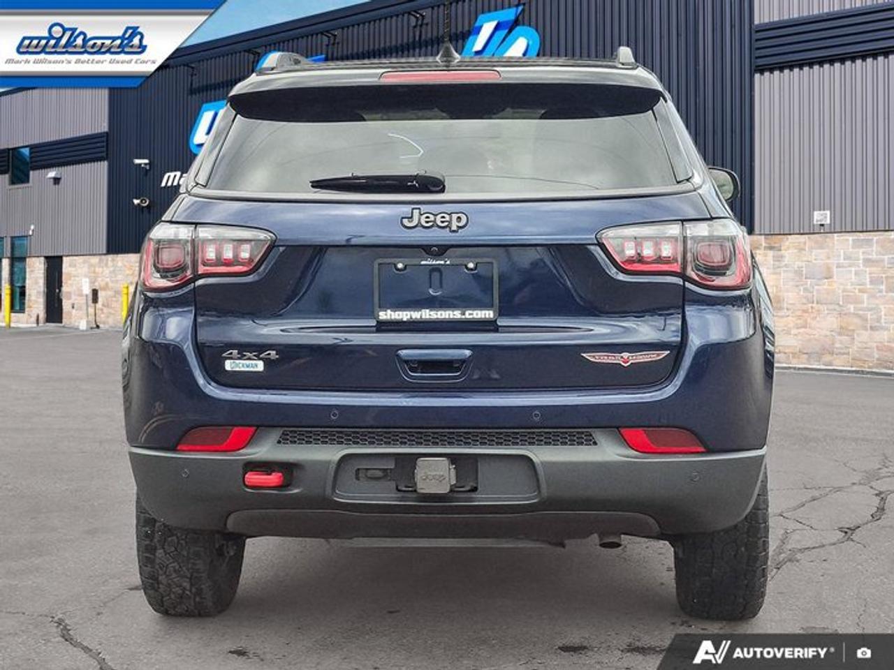 2021 Jeep Compass Trailhawk 4X4 | Sunroof | Nav | Tow Pkg | Adaptive Cruise | FCW | Alpine Audio | and More ! Photo