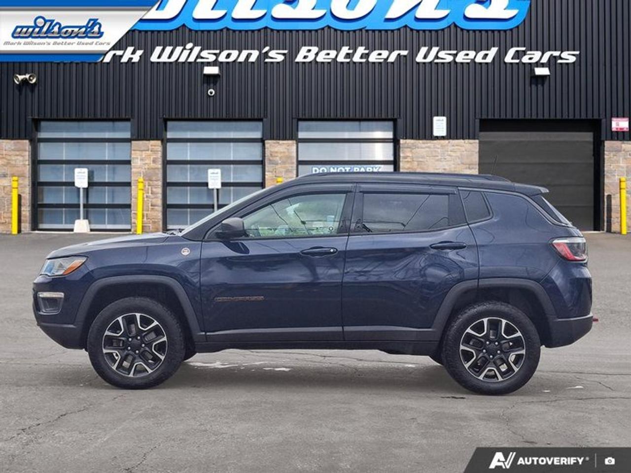 2021 Jeep Compass Trailhawk 4X4 | Sunroof | Nav | Tow Pkg | Adaptive Cruise | FCW | Alpine Audio | and More ! Photo