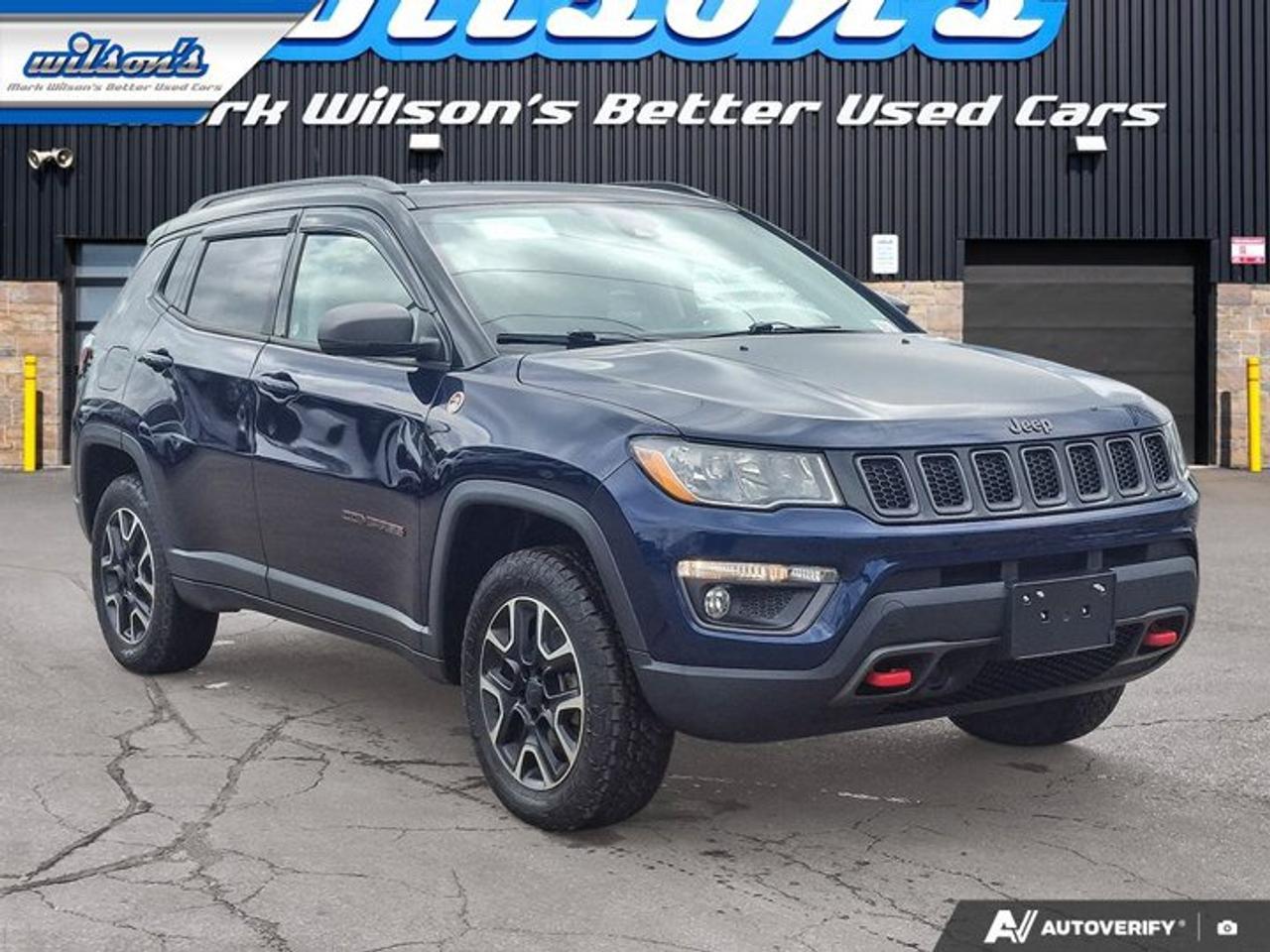 2021 Jeep Compass Trailhawk 4X4 | Sunroof | Nav | Tow Pkg | Adaptive Cruise | FCW | Alpine Audio | and More ! Photo