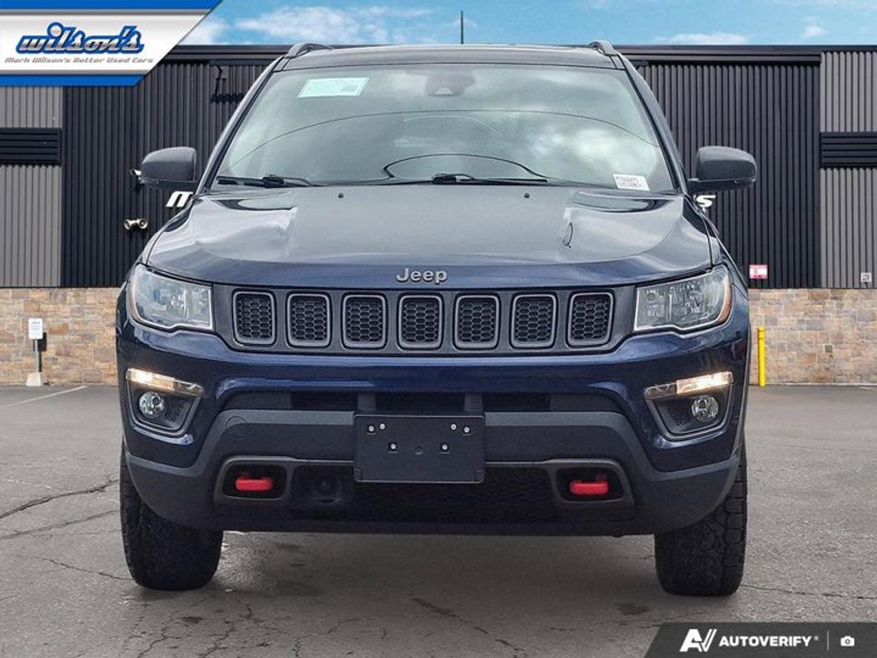 2021 Jeep Compass Trailhawk 4X4 | Sunroof | Nav | Tow Pkg | Adaptive Cruise | FCW | Alpine Audio | and More ! Photo