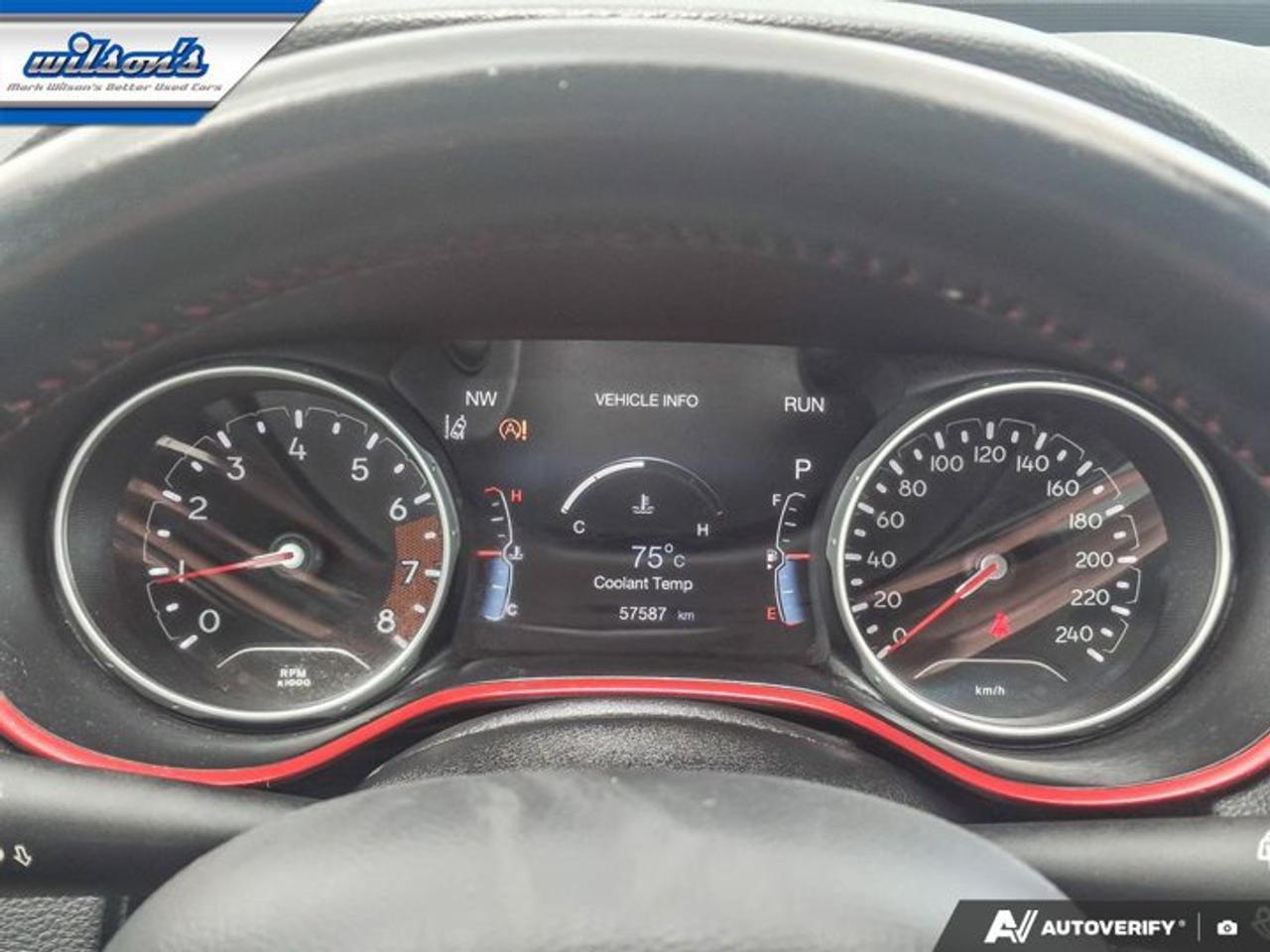 2021 Jeep Compass Trailhawk 4X4 | Sunroof | Nav | Tow Pkg | Adaptive Cruise | FCW | Alpine Audio | and More ! Photo