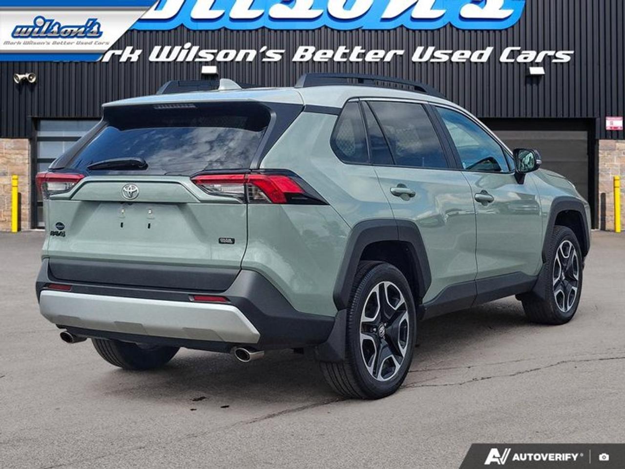 2021 Toyota RAV4 Trail AWD | Leather | Sunroof | Cooled + Heated Seats | Heated Wheel | CarPlay + Android | and More! Photo