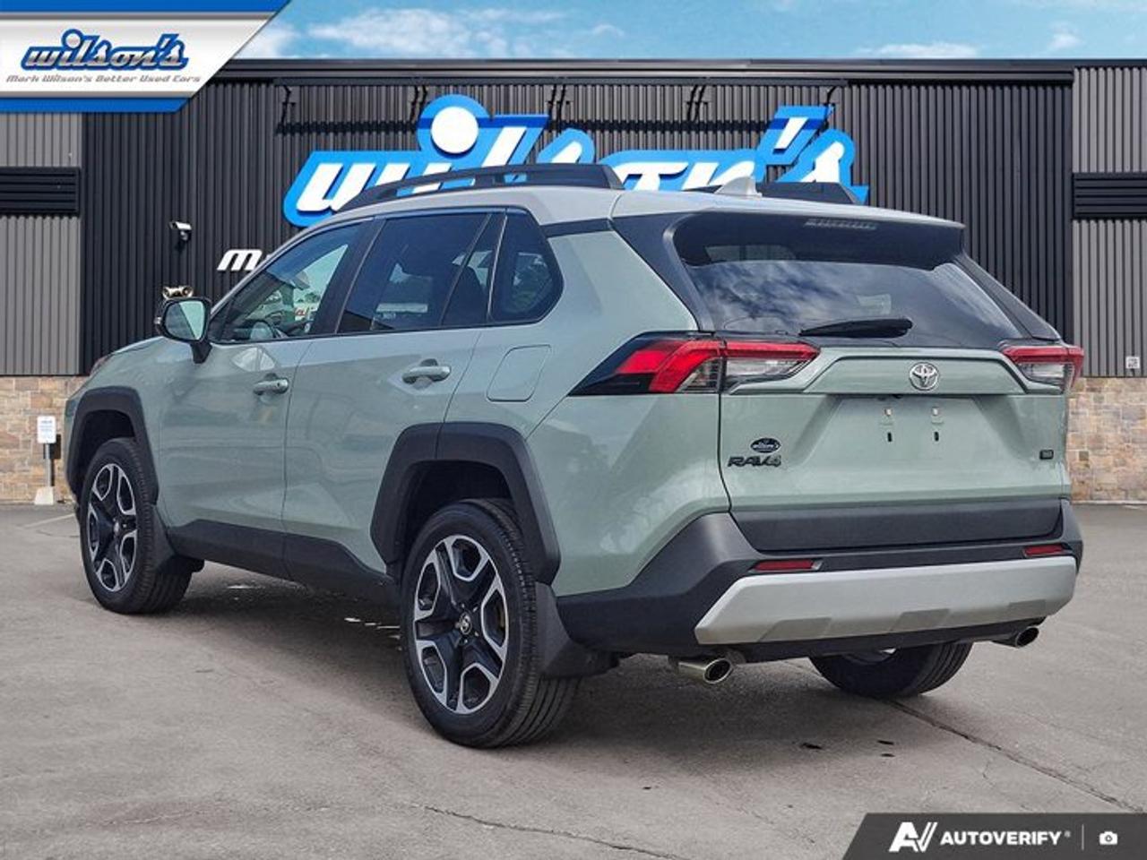 2021 Toyota RAV4 Trail AWD | Leather | Sunroof | Cooled + Heated Seats | Heated Wheel | CarPlay + Android | and More! Photo2