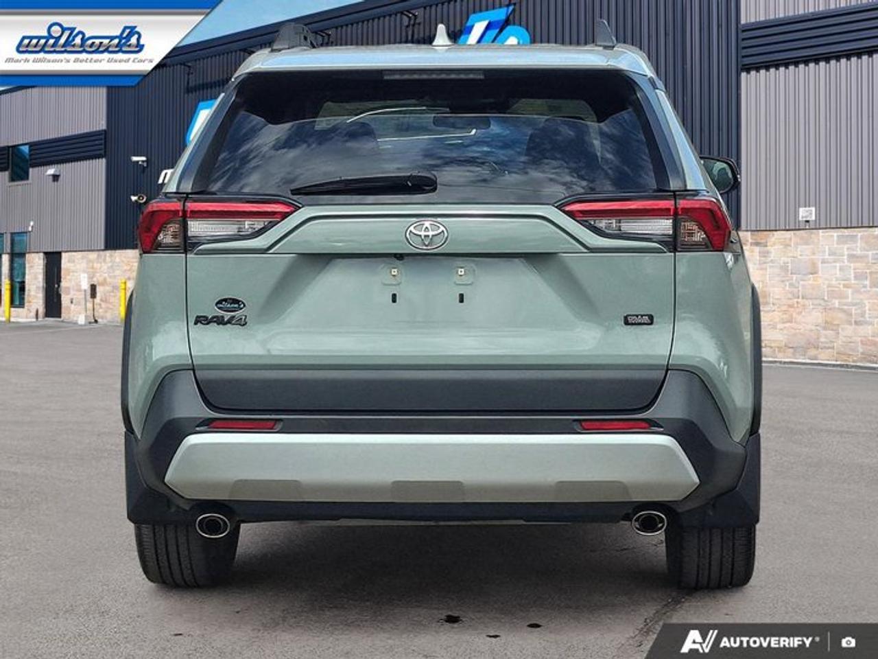 2021 Toyota RAV4 Trail AWD | Leather | Sunroof | Cooled + Heated Seats | Heated Wheel | CarPlay + Android | and More! Photo