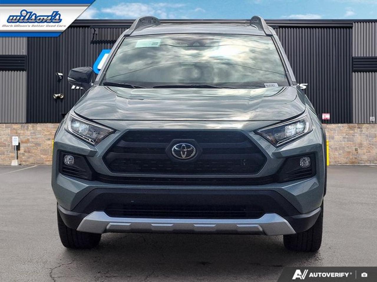 2021 Toyota RAV4 Trail AWD | Leather | Sunroof | Cooled + Heated Seats | Heated Wheel | CarPlay + Android | and More! Photo