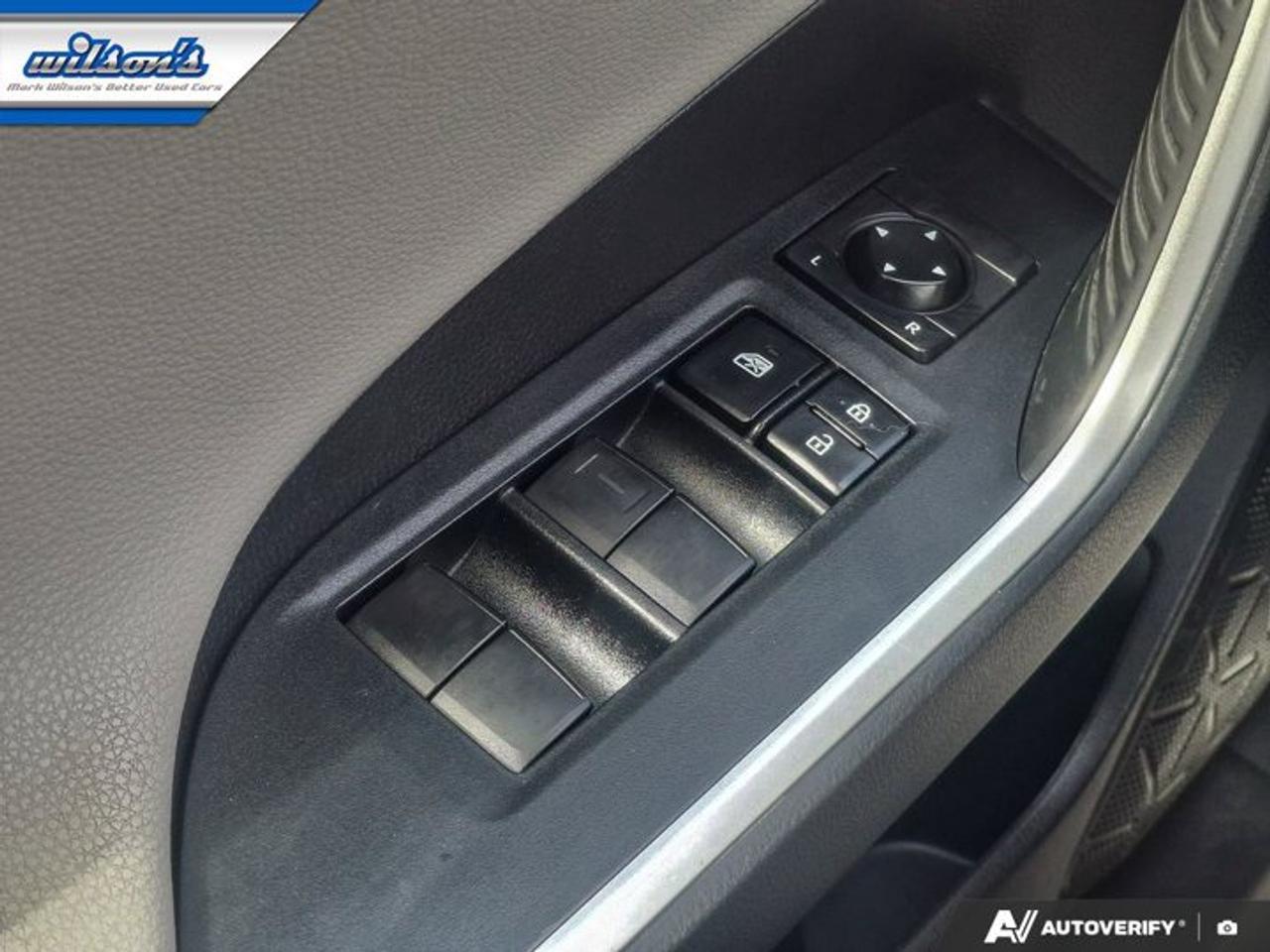 2021 Toyota RAV4 Trail AWD | Leather | Sunroof | Cooled + Heated Seats | Heated Wheel | CarPlay + Android | and More! Photo