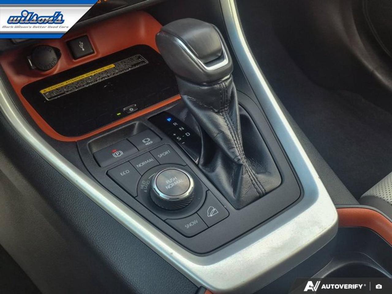 2021 Toyota RAV4 Trail AWD | Leather | Sunroof | Cooled + Heated Seats | Heated Wheel | CarPlay + Android | and More! Photo