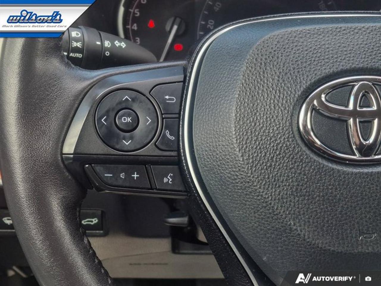 2021 Toyota RAV4 Trail AWD | Leather | Sunroof | Cooled + Heated Seats | Heated Wheel | CarPlay + Android | and More! Photo