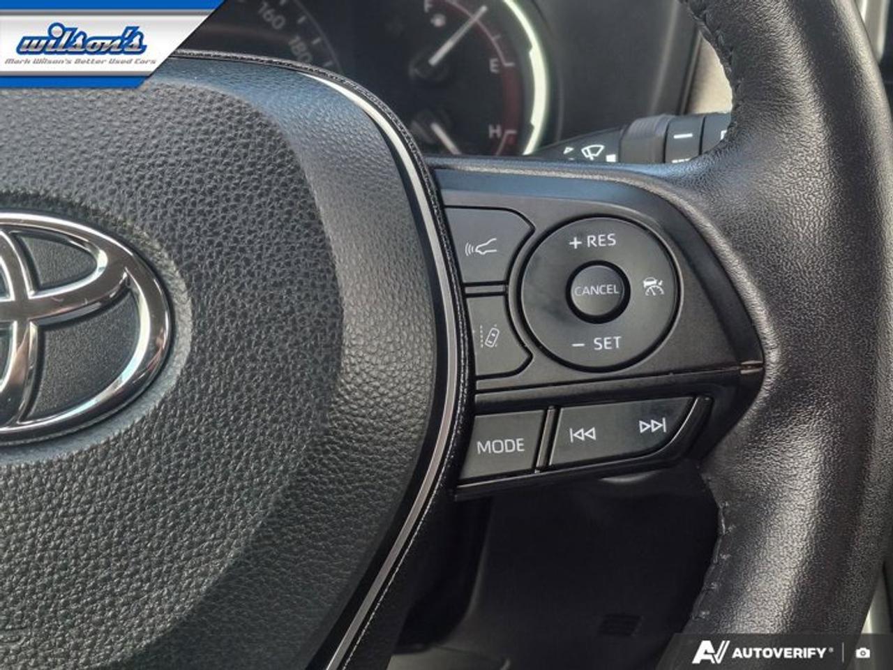2021 Toyota RAV4 Trail AWD | Leather | Sunroof | Cooled + Heated Seats | Heated Wheel | CarPlay + Android | and More! Photo
