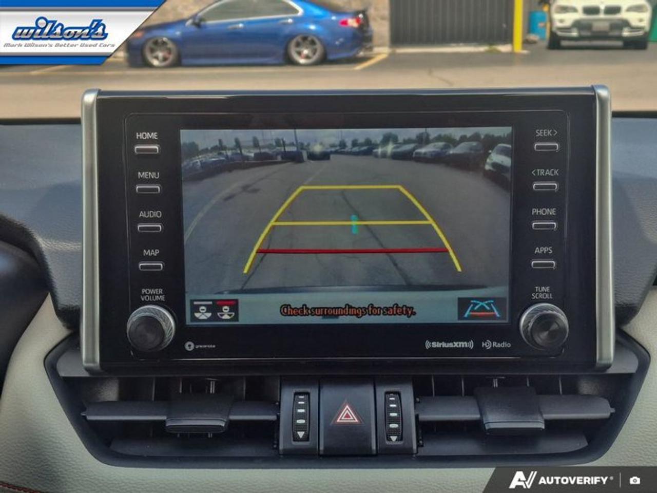 2021 Toyota RAV4 Trail AWD | Leather | Sunroof | Cooled + Heated Seats | Heated Wheel | CarPlay + Android | and More! Photo