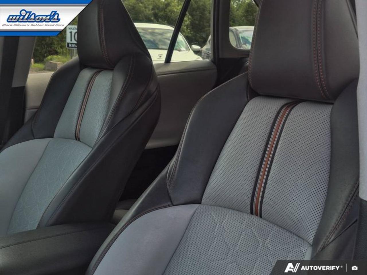 2021 Toyota RAV4 Trail AWD | Leather | Sunroof | Cooled + Heated Seats | Heated Wheel | CarPlay + Android | and More! Photo