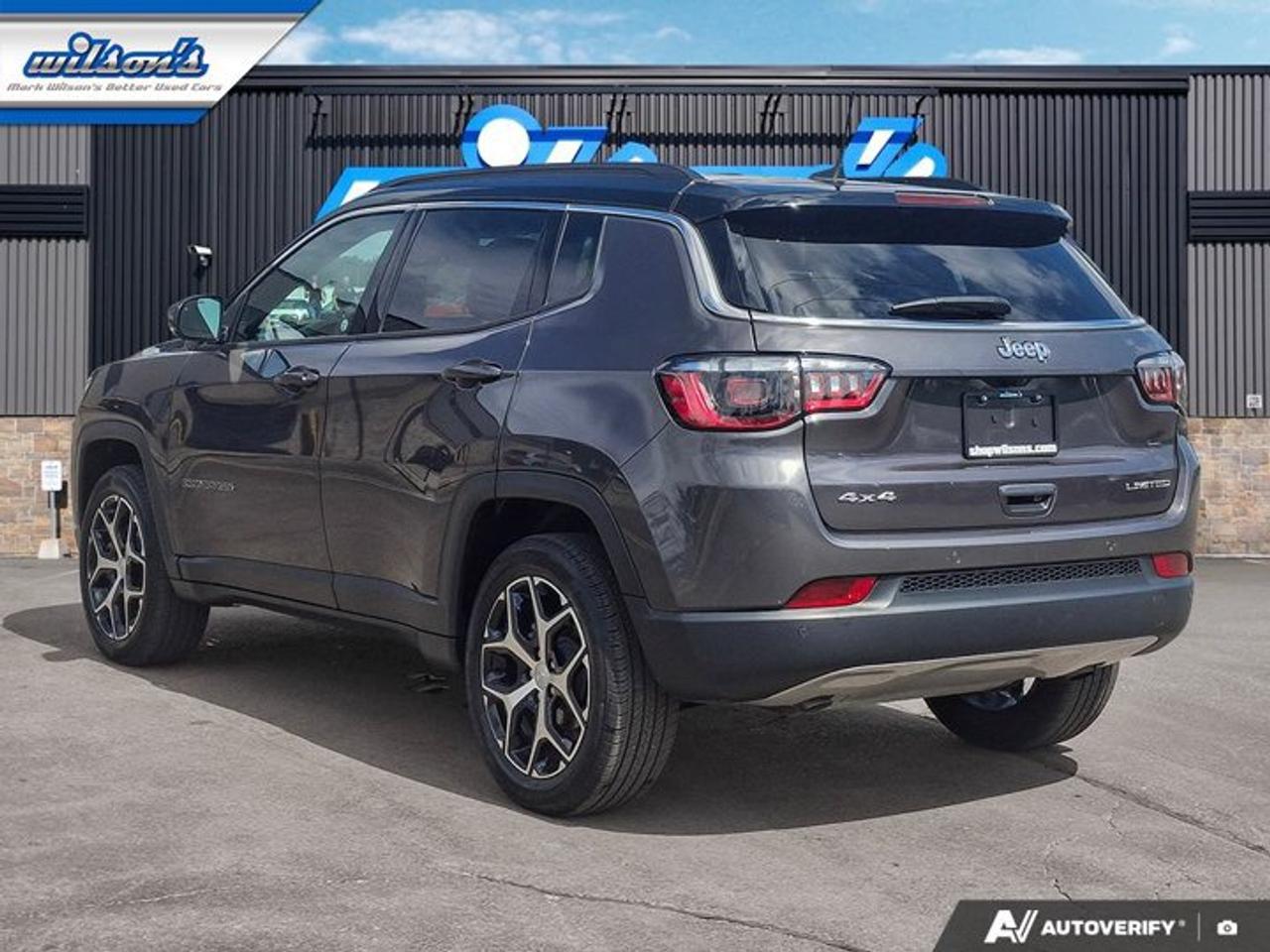 2024 Jeep Compass Limited 4x4 | Leather | Heated Seats + Steering | Remote Start | BSM | and More ! Photo