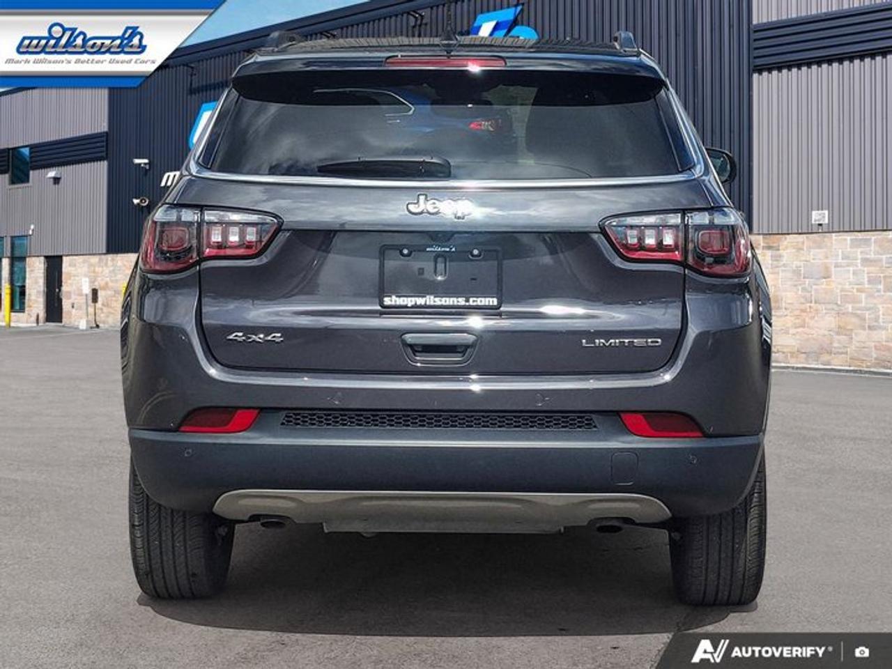 2024 Jeep Compass Limited 4x4 | Leather | Heated Seats + Steering | Remote Start | BSM | and More ! Photo3