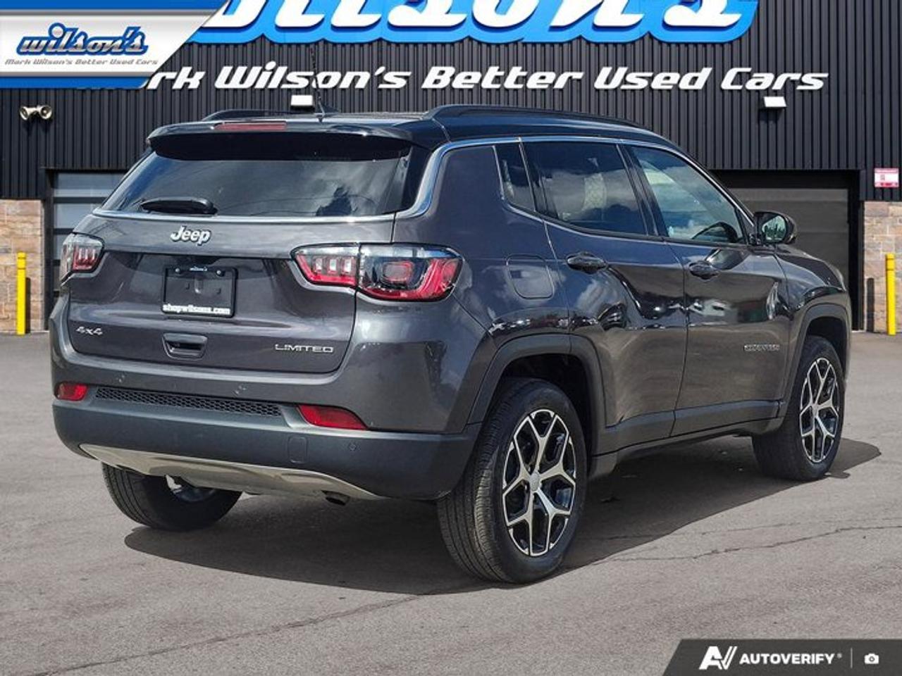 2024 Jeep Compass Limited 4x4 | Leather | Heated Seats + Steering | Remote Start | BSM | and More ! Photo4