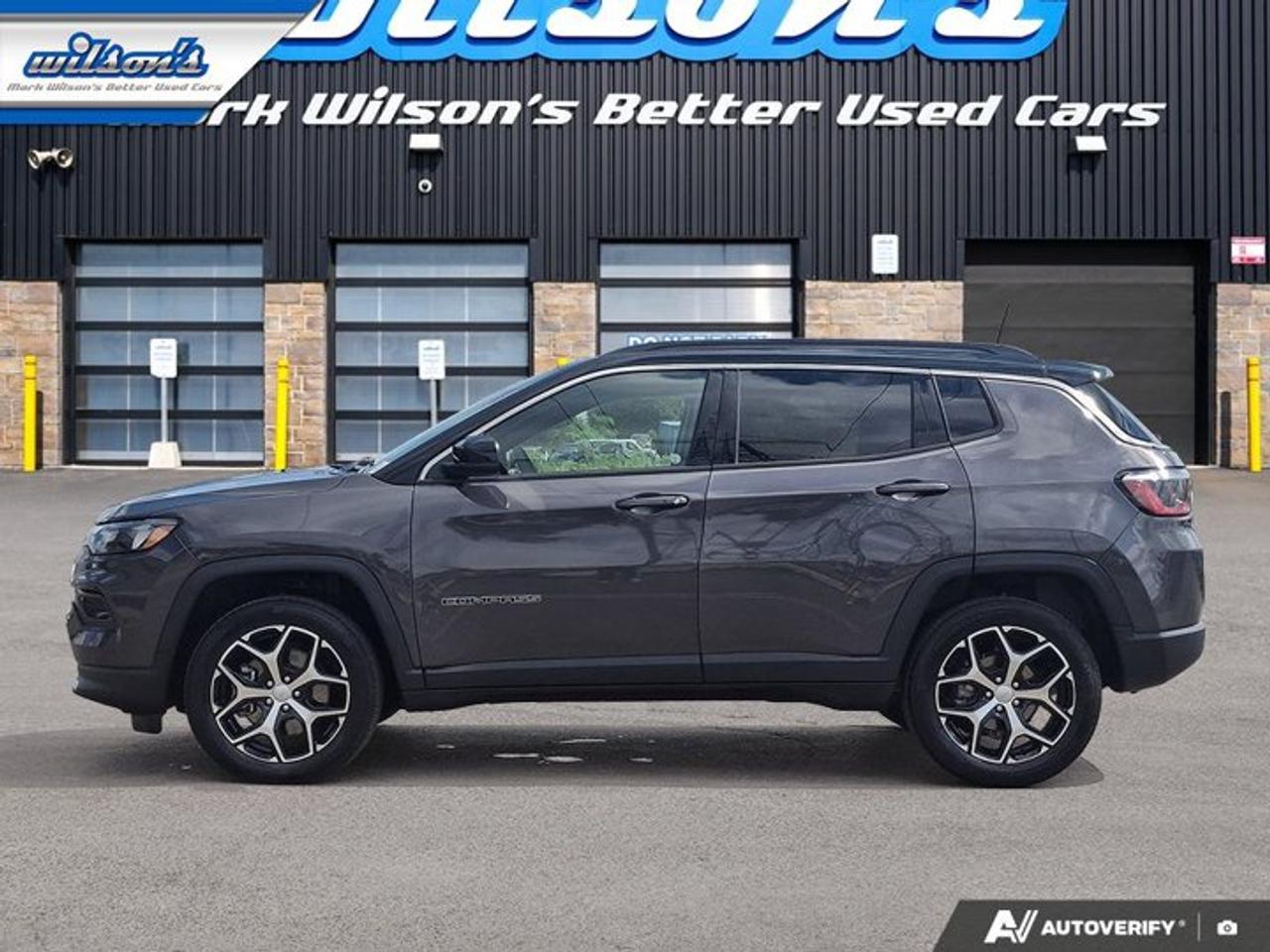 2024 Jeep Compass Limited 4x4 | Leather | Heated Seats + Steering | Remote Start | BSM | and More ! Photo