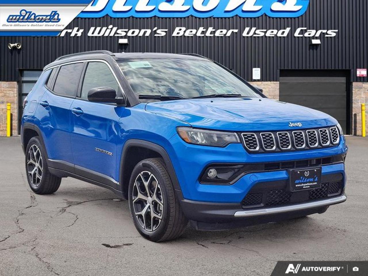 2024 Jeep Compass Limited 4x4 | Leather | Sunroof | Heated Seats + Steering | Remote Start | BSM | and More ! Photo