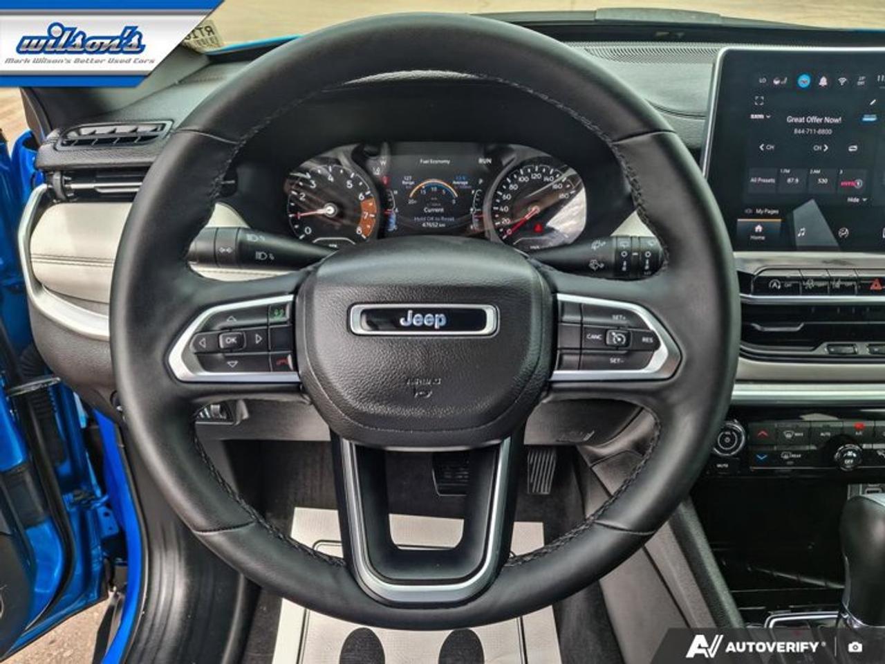2024 Jeep Compass Limited 4x4 | Leather | Sunroof | Heated Seats + Steering | Remote Start | BSM | and More ! Photo