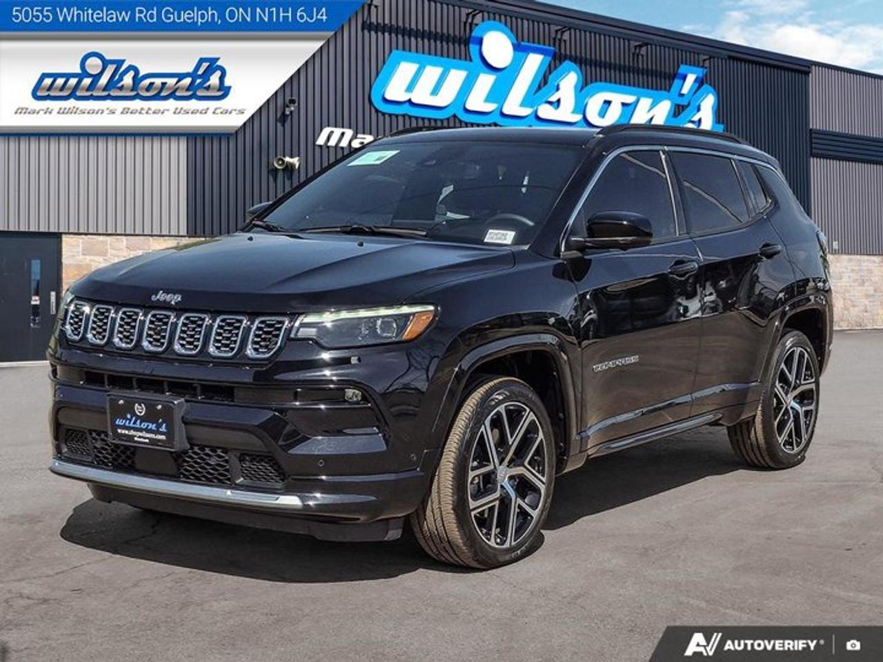 2024 Jeep Compass Limited 4x4 | Leather | Sunroof | Heated Seats + Steering | Cooled Seats | Adaptive Cruise and More! Photo
