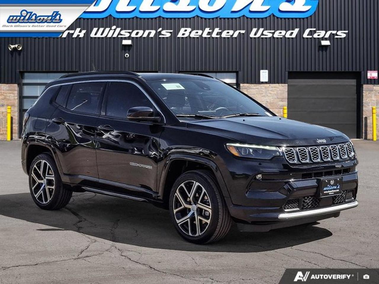 2024 Jeep Compass Limited 4x4 | Leather | Sunroof | Heated Seats + Steering | Cooled Seats | Adaptive Cruise and More! Photo