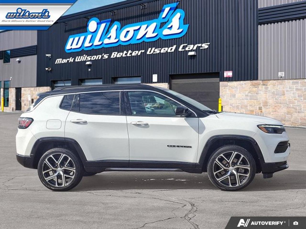 2024 Jeep Compass Limited 4x4 | Leather | Heated Seats + Steering | Cooled Seats | Adaptive Cruise | and More ! Photo