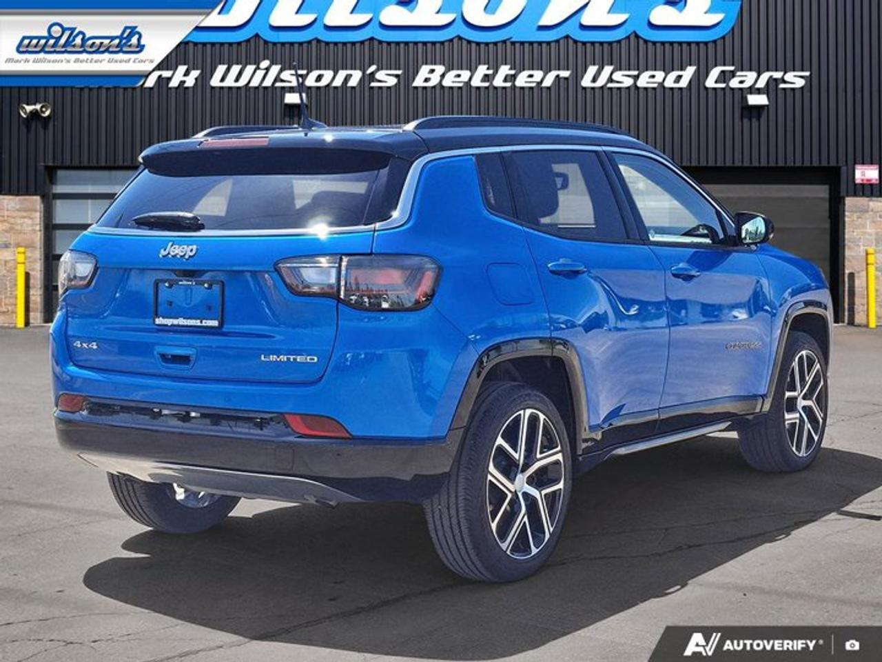 2024 Jeep Compass Limited 4x4 | Leather | Heated Seats + Steering | Cooled Seats | Power Liftgate | and More ! Photo4