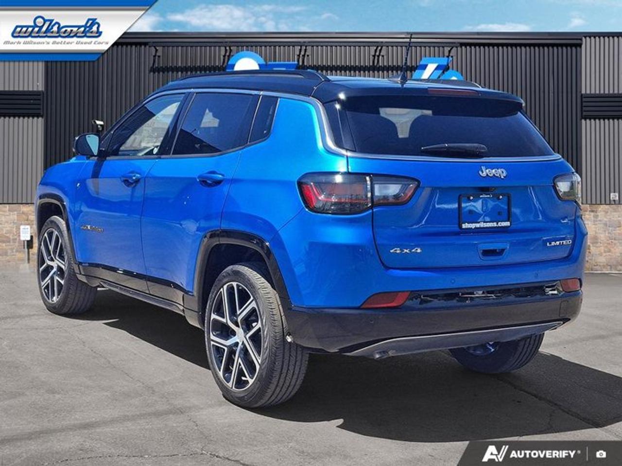 2024 Jeep Compass Limited 4x4 | Leather | Heated Seats + Steering | Cooled Seats | Power Liftgate | and More ! Photo2