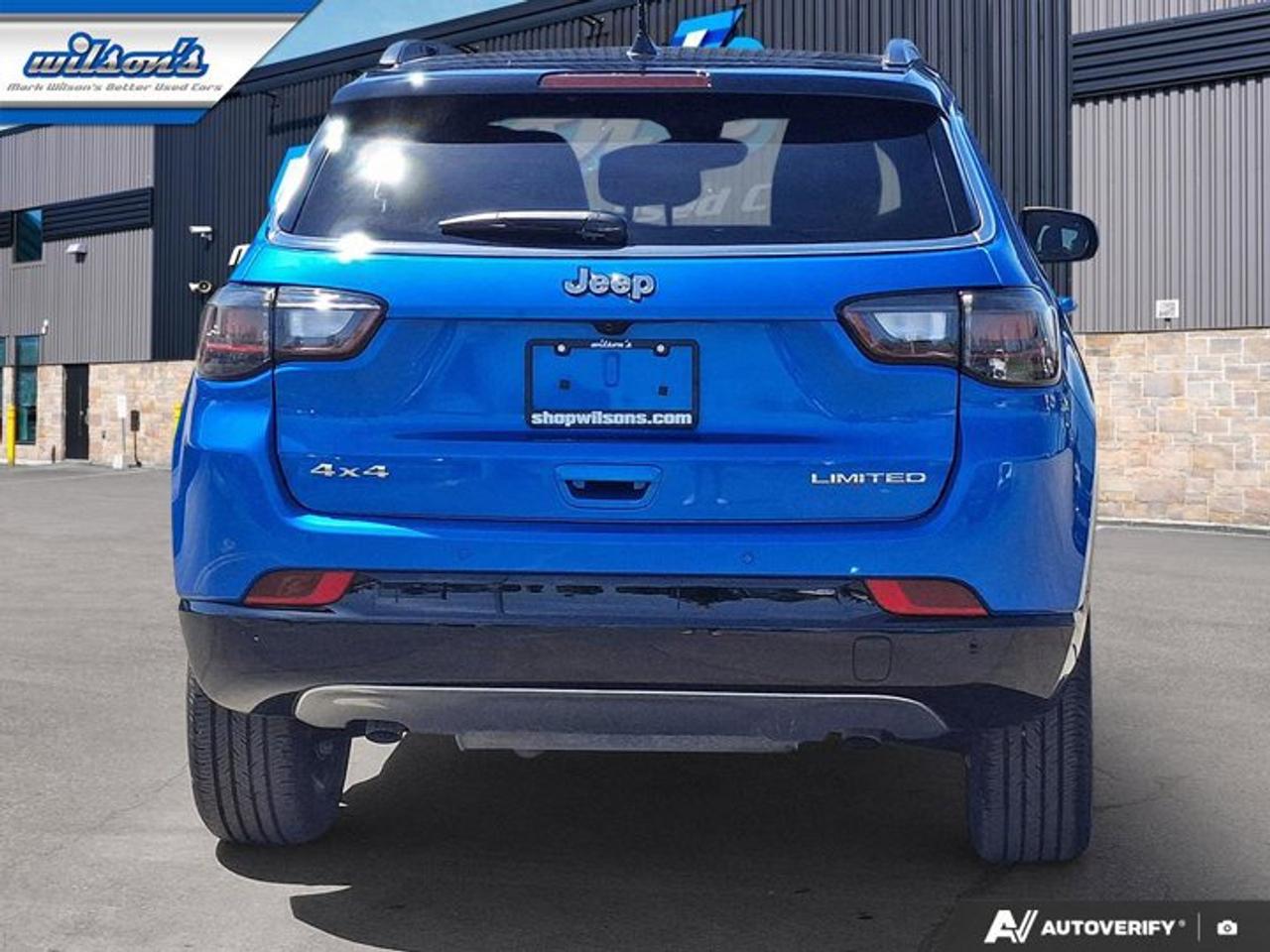 2024 Jeep Compass Limited 4x4 | Leather | Heated Seats + Steering | Cooled Seats | Power Liftgate | and More ! Photo3