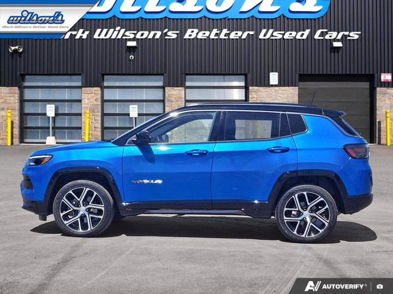2024 Jeep Compass Limited 4x4 | Leather | Heated Seats + Steering | Cooled Seats | Power Liftgate | and More ! Photo