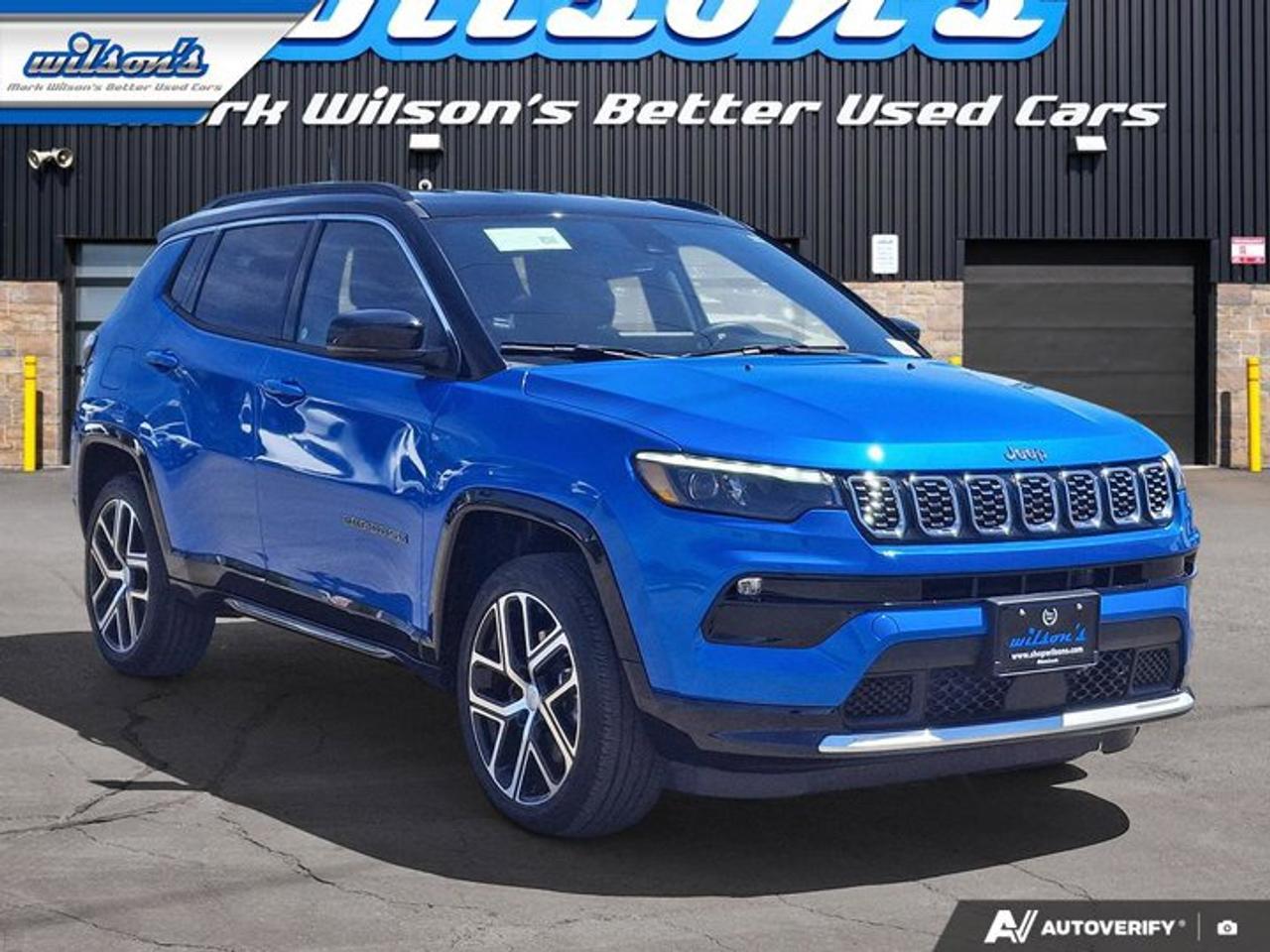 2024 Jeep Compass Limited 4x4 | Leather | Heated Seats + Steering | Cooled Seats | Power Liftgate | and More ! Photo