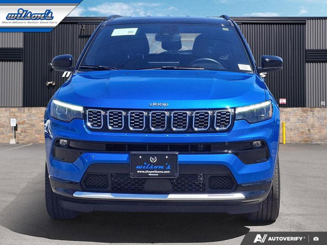 2024 Jeep Compass Limited 4x4 | Leather | Heated Seats + Steering | Cooled Seats | Power Liftgate | and More ! Photo