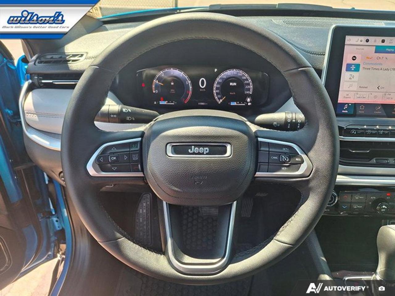 2024 Jeep Compass Limited 4x4 | Leather | Heated Seats + Steering | Cooled Seats | Power Liftgate | and More ! Photo
