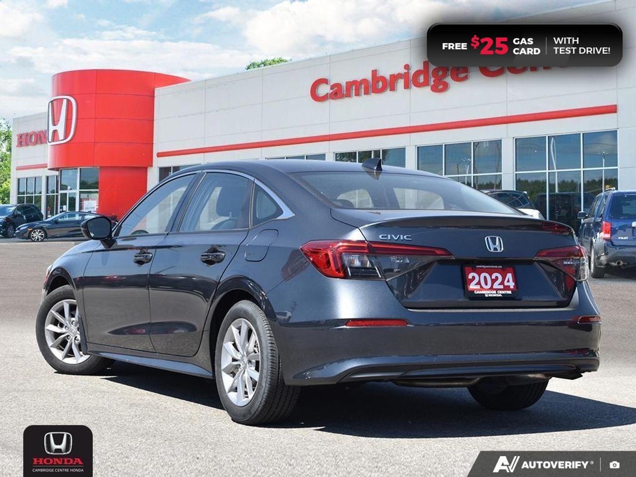 2024 Honda Civic EX POWER SUNROOF | REARVIEW CAMERA | APPLE CARPLAY™/ANDROID AUTO™ Photo