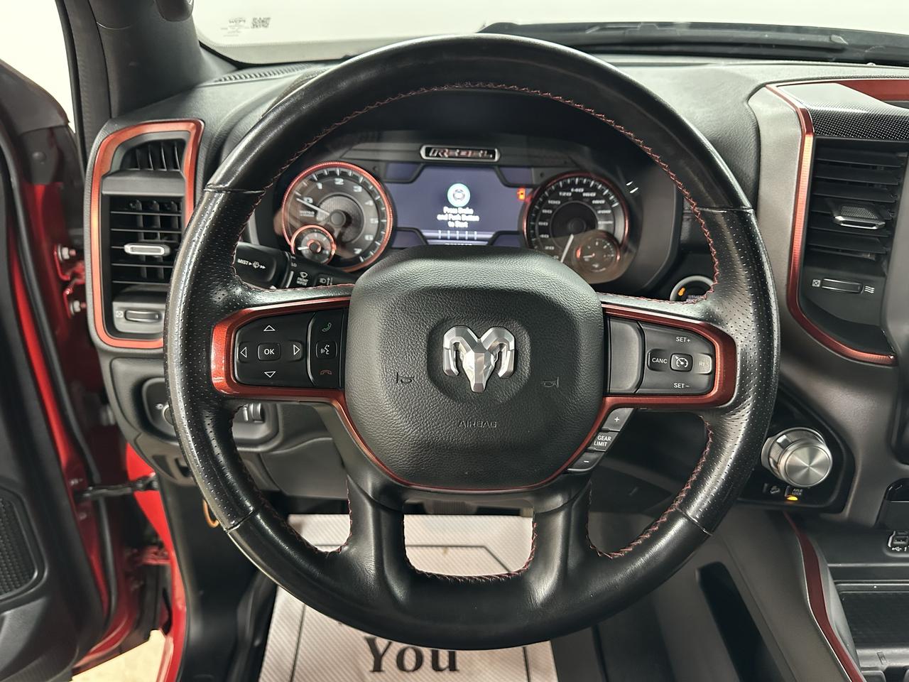 2021 RAM 1500 Rebel | RED & BLACK INTERIOR | ADJUSTABLE PEDALS Photo7