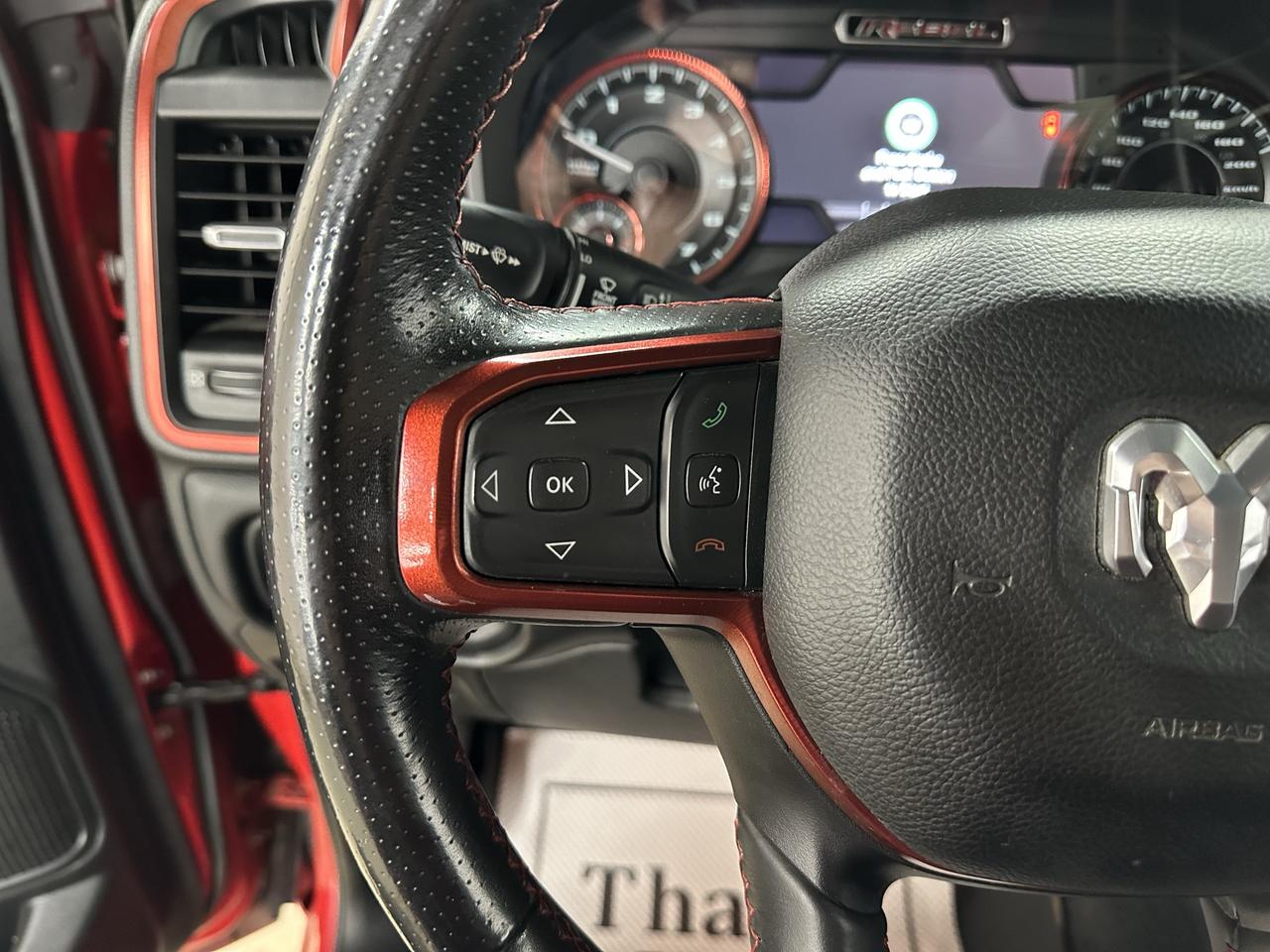 2021 RAM 1500 Rebel | RED & BLACK INTERIOR | ADJUSTABLE PEDALS Photo26