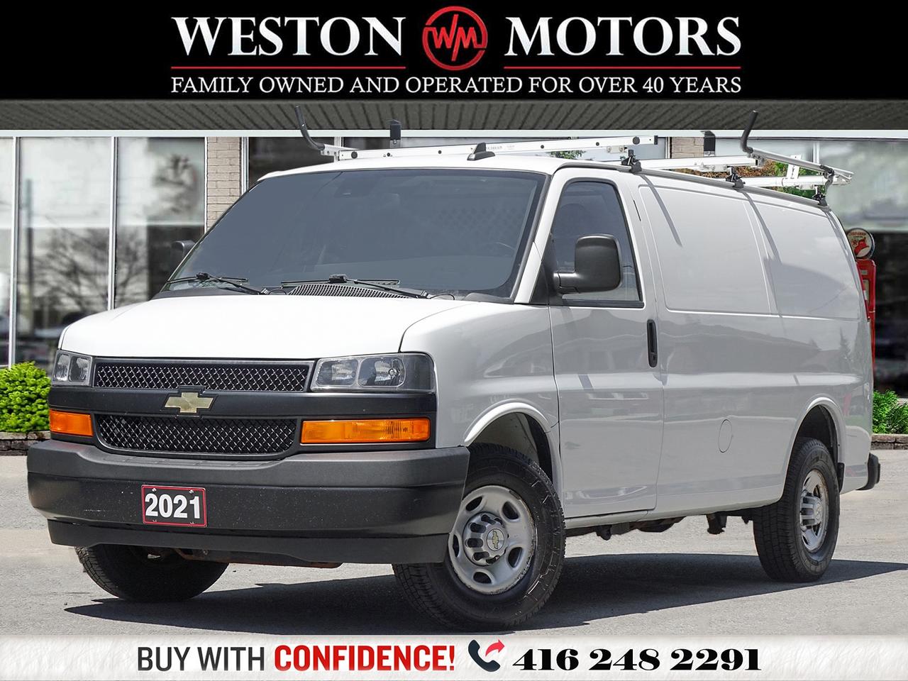 2021 Chevrolet Express 2500 ROOF RACK*SHELVES*REV-CAM*PICTURES COMING SOON!!! - Photo #1