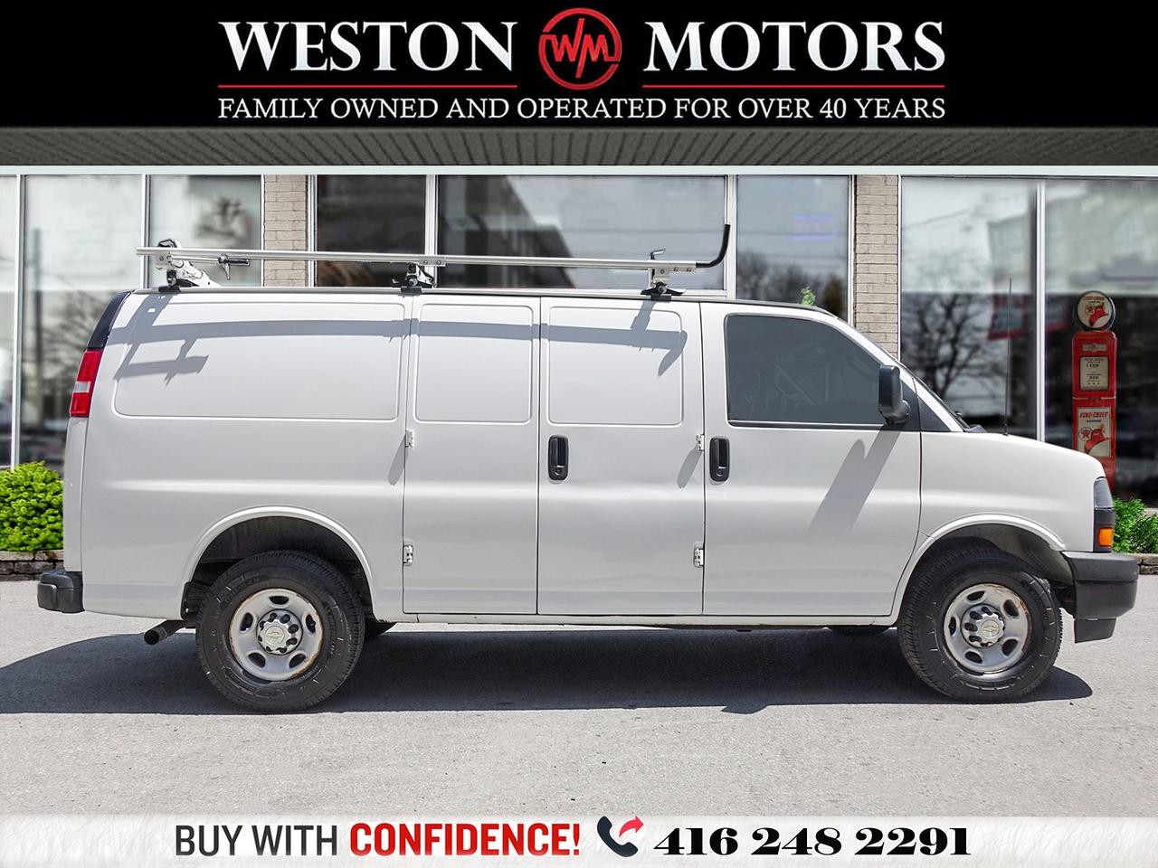2021 Chevrolet Express 2500 ROOF RACK*SHELVES*REV-CAM*POWER WINDOWS Photo2