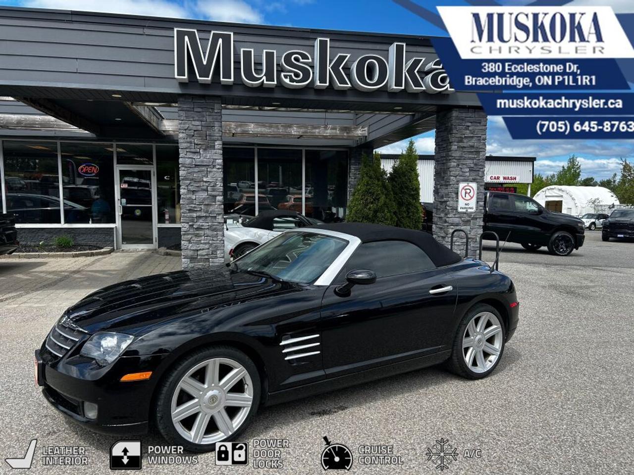 Used 2008 Chrysler Crossfire Limited for sale in Bracebridge, ON