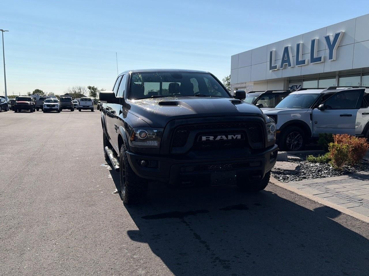 <p>The 2022 Ram 1500 Classic Warlock V-8 Auto is a bold, muscular full-size pickup built for drivers who want classic truck styling with strong performance. Equipped with a 5.7-litre HEMI V8 engine and automatic transmission, it delivers impressive power, towing capability, and a smooth ride on both highways and rougher roads. The Warlock package adds an aggressive appearance with blacked-out accents, raised suspension, large wheels, and off-road-inspired design, while the interior offers modern comfort and technology with a practical, driver-focused layout.</p>