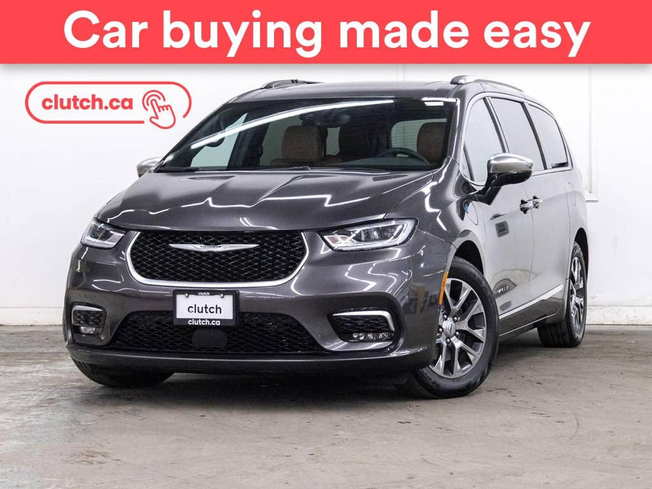Electric Parking Brake, Brake Assist, Power Tailgate/Hatch and more!<br> <br>Clutch is the largest online used car retailer in Canada, delivering a seamless, hassle-free car-buying experience to drivers everywhere. Shop thousands of used cars online, get the right one delivered to your door, and enjoy peace of mind with our 10-Day Money-Back Guarantee. How sweet is that? To learn more, visit clutch.ca.<br> <br>The top features for this car include:<br> <br>Auto Stop/Start<br>Electric Parking Brake<br>Brake Assist<br>Power Tailgate/Hatch<br>Auto Dimming Rearview Mirror<br>Front Heated Seats<br>Ventilated Front Seats<br>Power Lumbar Support<br>Folding Rear Seats<br>Synthetic Leather Seats<br>Driver Seat Memory System<br>Climate Control<br>Dual Zone Front Climate Control<br>Rear Climate Control<br>Premium Sound System<br>Speed-Sensitive Volume<br>Bluetooth Music<br>Touchscreen Display<br>Rear Entertainment System<br>GPS Navigation<br>Cruise Control<br>Adaptive Cruise Control<br>Integrated Garage Door Opener<br>12V Outlet<br>Hands Free Device Connectivity<br>Apple CarPlay<br>Android Auto<br>Wireless Charging<br>USB Input<br>Keyless Entry<br>Push Button Start<br>Passive Keyless Entry<br>Keyfob Remote Start<br>Front View Camera<br>Power Folding Exterior Mirrors<br>Rear Seat Reminder<br>Lane Departure Warning<br>Blindspot Sensors<br>Forward Collision Mitigation<br>Rear Collision Warning<br>Rear Collision Mitigation<br>Rear Cross Traffic Alert<br>Pedestrian Detection<br>Heated Steering Wheel<br>One-Touch Windows<br>Rain Sensing Wipers<br>Rear Window Defroster<br>Panoramic Sunroof<br>Hill Assistance<br>Automatic High Beams<br>Rear View Camera<br>Parking Sensors<br>Rear Parking Sensors<br>Power Driver Seat<br>Power Passenger Seat<br>360 Camera<br>Ambient Lighting<br>App Remote Start<br> <br>Seamless home delivery - Delivery to your door in a matter of days. Available on select packages.<br> <br>Try it out for 10 days - If you do not like it, we will take it back. <br> <br>Quality assured - All cars go through our rigorous 210-point inspection and reconditioning process.<br> <br>Peace of mind - Warranty and protection plans available.<br> <br>Haggle-free - No haggling or hard sells.<br> <br>100% Transparency - Full inspection reports on every car, including high-res photography and a free Carfax report.<br> <br>Listed price is for cash purchase only and does not include taxes, Shipping Fees (if applicable), Delivery Fees (if applicable), government licensing fees.<br> <br>Previous Provincial Registrations:<br>Ontario<br> <br>Stock # 106311
