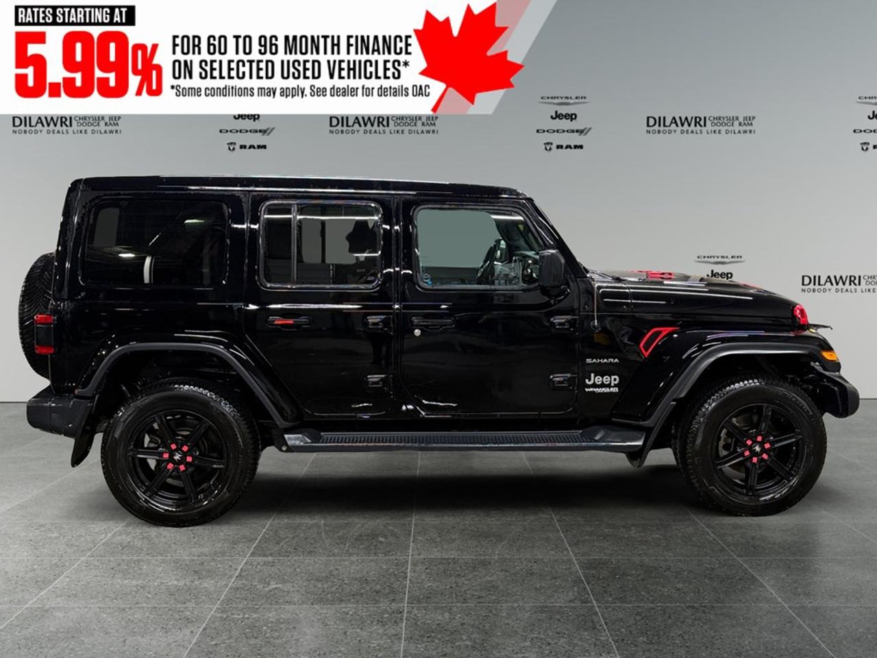 2019 Jeep Wrangler Unlimited Sahara SKY ONE TOUCH ROOF Photo