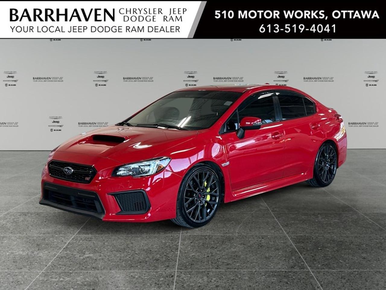 Used 2018 Subaru WRX STI Sport-tech | Ultra Low KM's for sale in Ottawa, ON