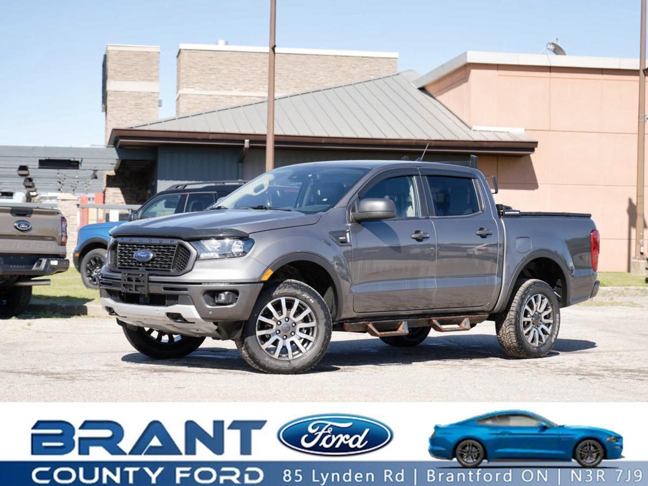Used 2021 Ford Ranger XLT 4WD SuperCrew 5' Box | TONNEAU COVER | BACK RA for sale in Brantford, ON