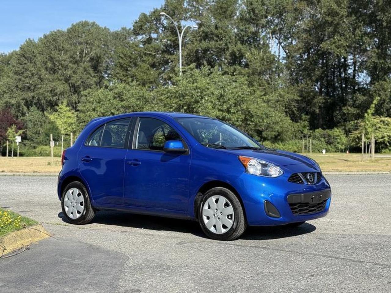 This 2017 Nissan Micra hatchback is powered by a 1.6L 4-cylinder engine producing approximately 109 horsepower and 107 lb-ft of torque, paired with a 4-speed automatic transmission and front-wheel drive. Its compact size and hatchback design make it well suited for city driving, commuting, and everyday transportation.

Additional equipment includes cruise control, Bluetooth connectivity, AM/FM radio, CD player, auxiliary input, air conditioning and heat, power windows, power door locks, and power mirrors. Finished in blue with a black cloth interior, this Micra offers a practical and economical driving experience with versatile hatchback cargo space. This item is currently OFFSITE. You must register an appointment with our office to schedule an offsite viewing. Appointments must be made a minimum of one business day in advance (and as defined by the days that Repo.com is open for business) before your appointment can be scheduled and confirmed. We may, at our own discretion, instead opt to transport smaller items to Repo.coms main yard for viewing purposes.  $14,920.00 plus $375 processing fee, $15,295.00 total payment obligation before taxes.   Listing report, warranty, contract commitment cancellation fee, financing available on approved credit (some limitations and exceptions may apply). All above specifications and information is considered to be accurate but is not guaranteed and no opinion or advice is given as to whether this item should be purchased. We do not allow test drives due to theft, fraud, acts of vandalism and undetectable impaired driving. Instead we provide the following benefits: Complimentary Warranty (with options to extend), Limited Money Back Satisfaction Guarantee on Fully Completed Contracts, Contract Commitment Cancellation, and an Open-Ended Sell-Back Option. Ask seller for details or call 604-522-REPO(7376) to confirm listing availability.