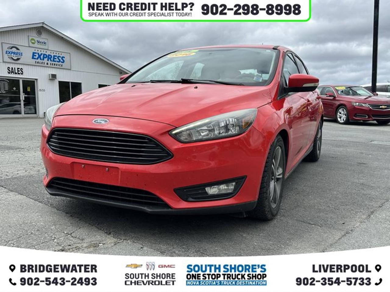 Awards: * 2016 KBB.com Brand Image Awards Recent Arrival! Race Red 2016 Ford Focus SE For Sale, Bridgewater FWD 6-Speed Automatic EcoBoost 1.0L I3 GTDi DOHC Turbocharged VCT 16 Machined Aluminum Wheels, 6 Speakers, ABS brakes, Air Conditioning, Alloy wheels, Black Headlamp Bezels, Brake assist, CD player, Compass, Driver vanity mirror, Dual front side impact airbags, Electronic Stability Control, Emergency communication system, Equipment Group 200A, Exterior Parking Camera Rear, Front Bucket Seats, Front Fog Lamps, Fully automatic headlights, Gloss Black Upper Grille, Illuminated entry, Knee airbag, Low tire pressure warning, Occupant sensing airbag, Outside temperature display, Overhead console, Panic alarm, Power door mirrors, Power steering, Power windows, Radio data system, Rear Disc Brakes, Rear window defroster, Rear window wiper, Remote keyless entry, SE EcoBoost Appearance Package, Speed control, Split folding rear seat, Spoiler, Steering wheel mounted audio controls, Tachometer, Telescoping steering wheel, Traction control, Trip computer, Turn signal indicator mirrors, Variably intermittent wipers. Reviews: * Balanced ride and handling; quiet interior; attractive interior; abundant list of upscale and high-tech options. Source: Edmunds