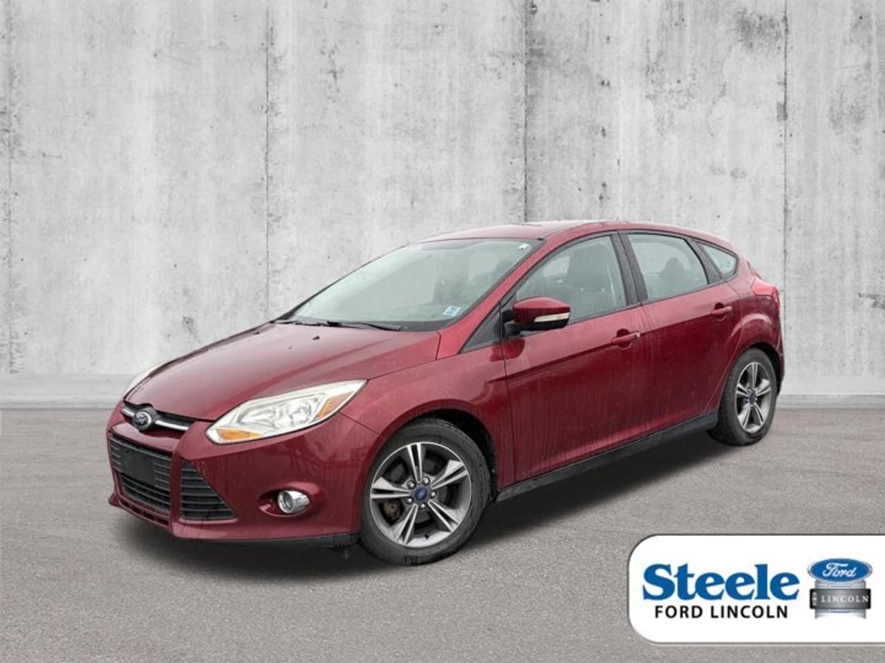 Recent Arrival!Race Red2014 Ford Focus SEFWD 6-Speed Automatic with Powershift 2.0L I4 DGI Flex Fuel Ti-VCTVALUE MARKET PRICING!!.Awards:* 2014 IIHS Top Safety Pick * 2014 KBB.com Brand Image AwardsALL CREDIT APPLICATIONS ACCEPTED! ESTABLISH OR REBUILD YOUR CREDIT HERE. APPLY AT https://steeleadvantagefinancing.com/6198 We know that you have high expectations in your car search in Halifax. So if youre in the market for a pre-owned vehicle that undergoes our exclusive inspection protocol, stop by Steele Ford Lincoln. Were confident we have the right vehicle for you. Here at Steele Ford Lincoln, we enjoy the challenge of meeting and exceeding customer expectations in all things automotive.