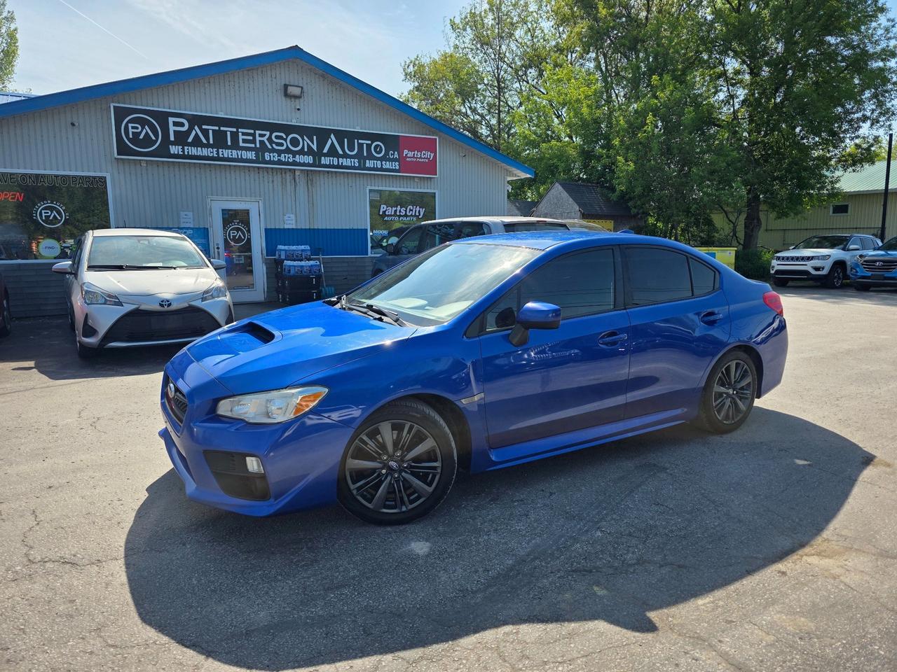 2.0L AWD - DEALER SERVICED - WE FINANCED Unleash your inner driver with the 2017 Subaru WRX, now available at Patterson Auto Sales. This pre-owned powerhouse features a turbocharged 2.0L H4 DOHC 16V engine, delivering exhilarating performance and precision handling. With its legendary all-wheel drive, the WRX is ready for any road, any season. Step inside and experience sporty comfort, advanced technology, and the reliability Subaru is known for. Dont miss your chance to own this iconic sports sedanvisit us today and feel the thrill for yourself.